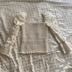 Reformation Linen Blouse